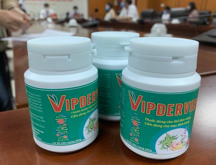Vipdervir là thuốc y học cổ truyền đầu tiên của Việt Nam được cấp phép thử nghiệm lâm sàng trong điều trị Covid-19