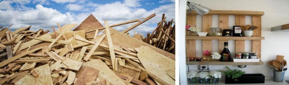 Ứng dụng vật liệu gỗ tái chế trong thiết kế nội thất Homestay - 1