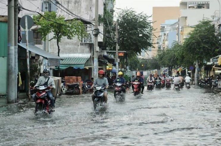Thành phố Hồ Chí Minh: triều cường tiếp tục ở mức vượt báo động III - 2