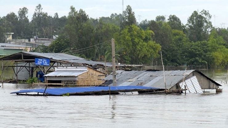 Biến đổi khí hậu gây ngập lụt nặng nề ở Đồng bằng sông Cửu Long