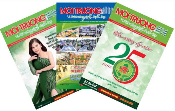 Một số ấn phẩm của Tạp chí Môi trường và Đô thị Việt Nam