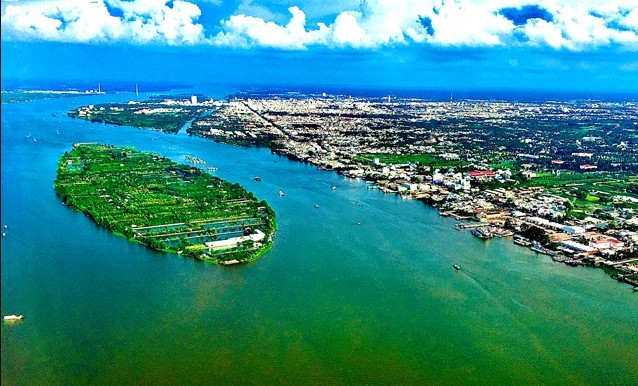 Một góc sông nước Đồng bằng sông Cửu long