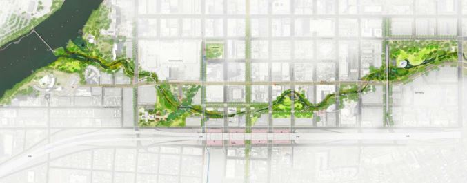 Khai thác hành lang sinh thái ven các nhánh sông, kênh thủy lợi và các tuyến đường giao thông để kết nối các không gian xanh đô thị nhằm hình thành hệ sinh thái đô thị hoàn chỉnh tại Austin, Texas, Mỹ