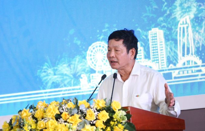 Ông Trương Gia Bình - Chủ tịch HĐQT Tập đoàn FPT phát biểu tại Lễ công bố quy hoạch.