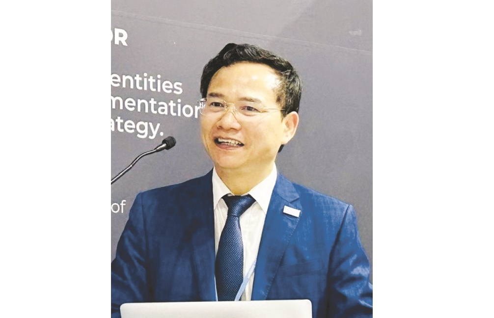 Ông Phạm Văn Tấn - Phó Cục trưởng Cục Biến đổi khí hậu (Bộ TN&MT)