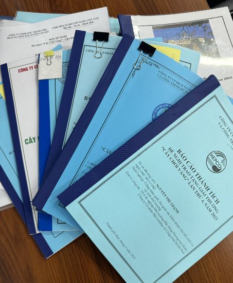 Những hồ sơ được gửi về cho Ban tổ chức chương trình Cây chổi vàng lần thứ 4- 2023
