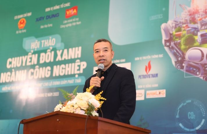 Ông Hoàng Văn Tâm - Vụ Tiết kiệm năng lượng và Phát triển bền vững, Bộ Công Thương.
