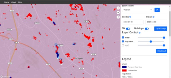 Dữ liệu ảnh vệ tinh: Vẽ bản đồ thiệt hại ngập lụt - Ảnh 5