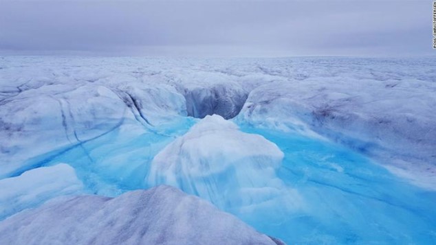 Băng ở Greenland tan từ dưới lên trên, nhanh chưa từng có - Ảnh 1