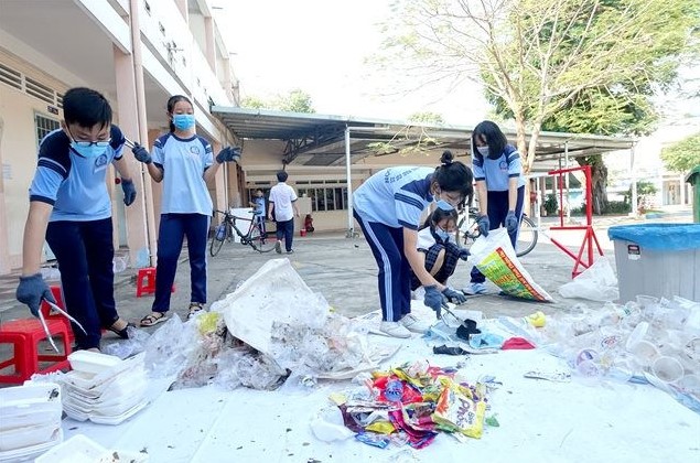 Trường học không rác thải ở Đà Nẵng - Ảnh 2