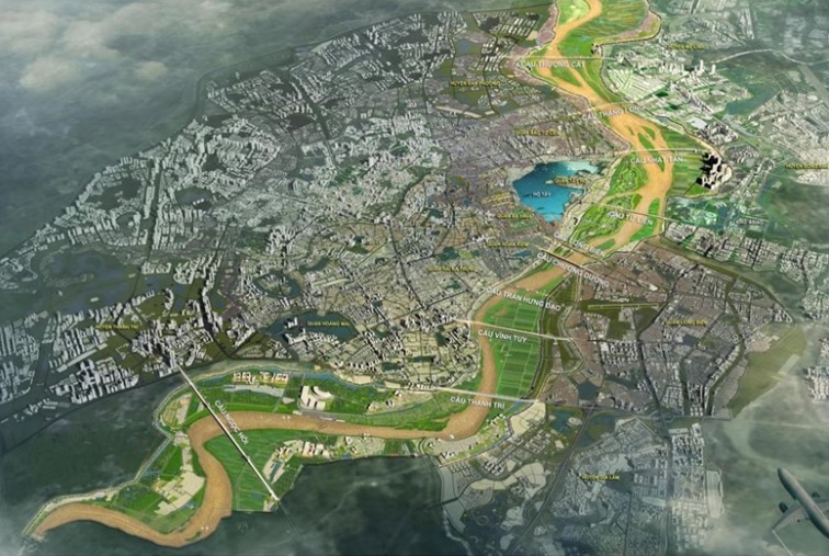 Hà Nội công bố quy hoạch phân khu đô thị sông Đuống, sông Hồng - Ảnh 3