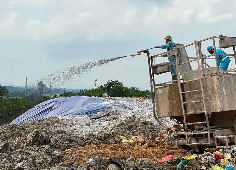 Bãi rác Nam Sơn - Hà Nội: Đảm bảo vận hành, không 