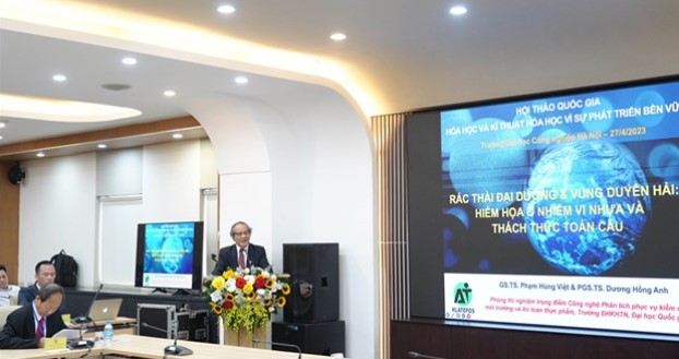 Hội thảo khoa học với chủ đề Rác thải đại dương và vùng duyên hải: Hiểm họa ô nhiễm vi nhựa và thách thức toàn cầu