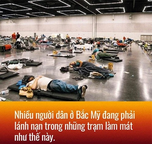 Trạm làm mát ở Bắc Mỹ