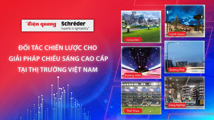 Công bố hợp tác chiến lược Điện Quang - Scherder