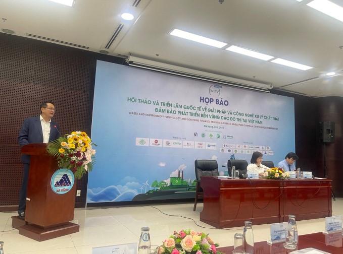 Họp báo: 'Hội thảo và Triển lãm quốc tế về Giải pháp và Công nghệ XLCT tại các đô thị Việt Nam' - Ảnh 1
