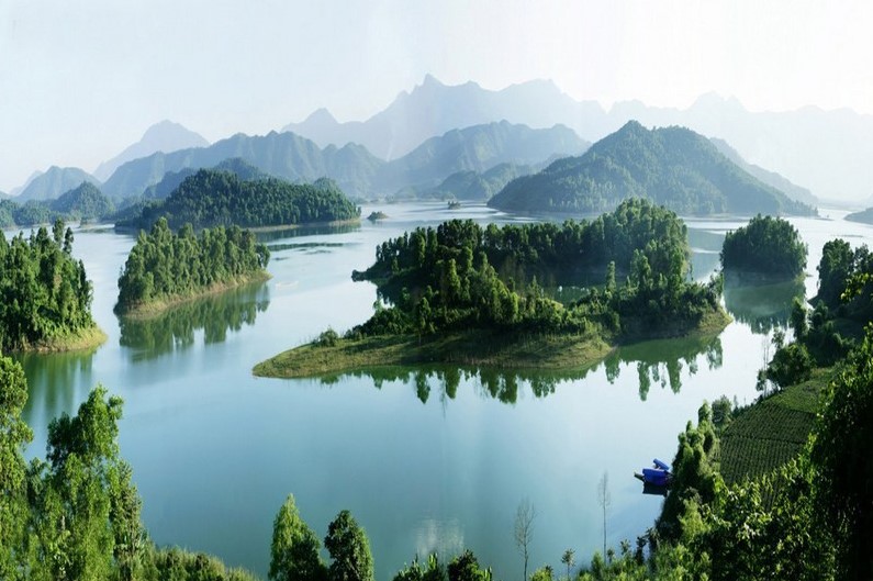 Hồ Núi Cốc - Thành phố Thái Nguyên.
