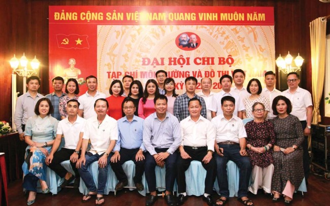 Đại hội Chi bộ Tạp chí Môi trường và Đô thị Việt Nam, nhiệm kỳ 2022-2025 