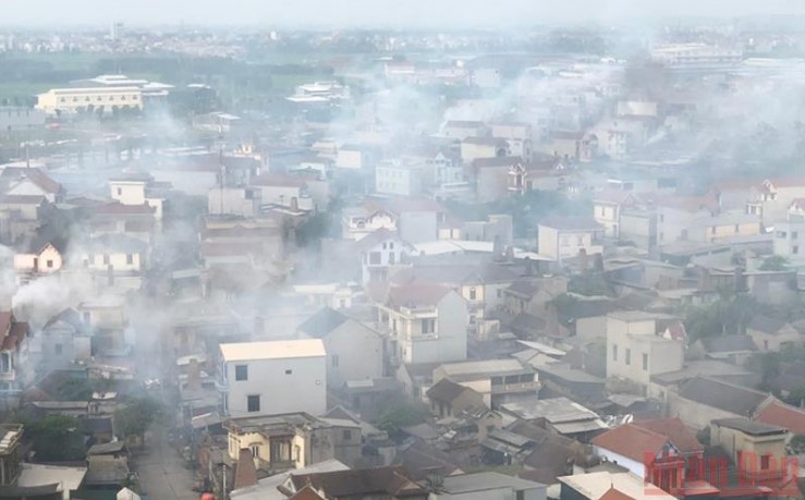 Tình trạng ô nhiễm tại thôn Mẫn Xá, xã Văn Môn, huyện Yên Phong (Bắc Ninh)