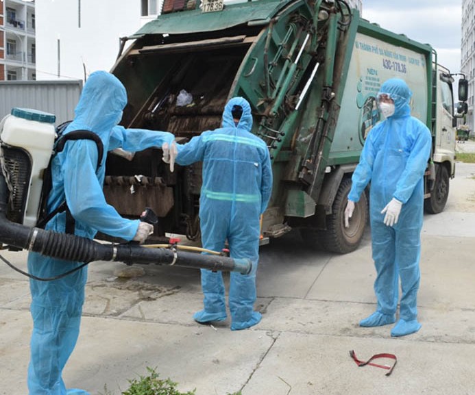 Tăng cường xử lý rác thải đảm bảo vệ sinh môi trường, an toàn phòng chống dịch