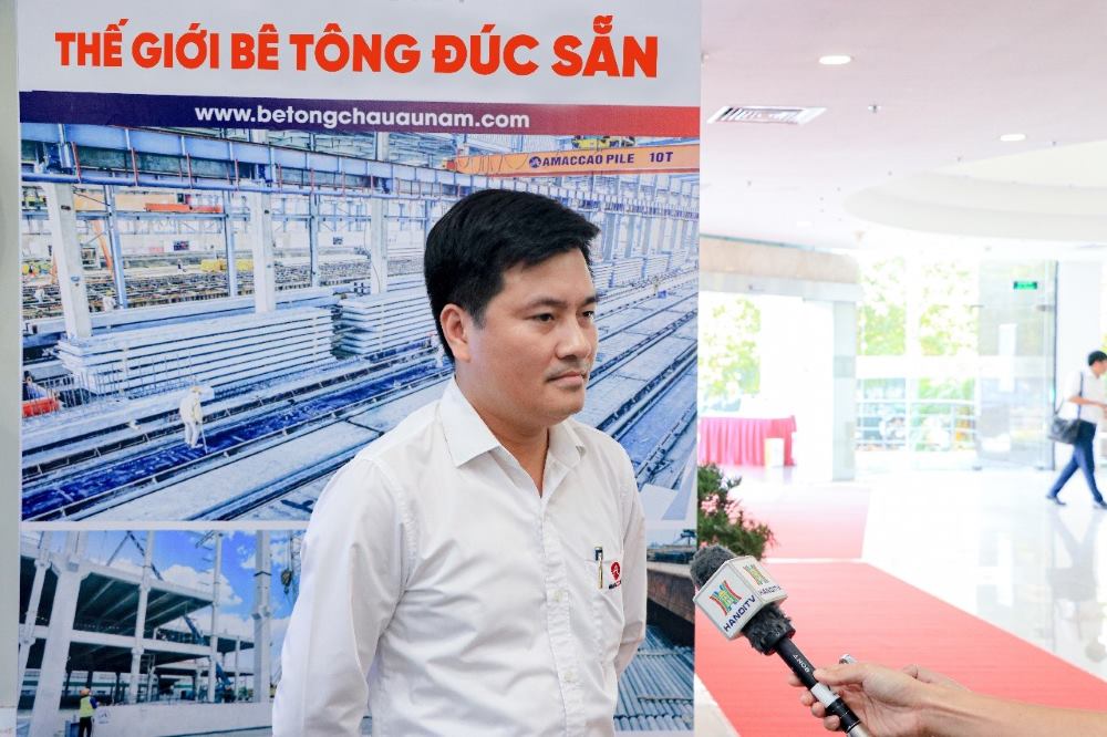 Ông Nguyễn Văn An - Phó Tổng Giám đốc, Công ty Cổ phần Kết cấu bê tông Châu Âu Nam (Nhà máy bê tông AMACCAO Hà Nam)