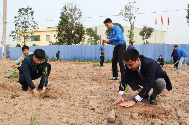 Hưởng ứng Tết trồng cây Xuân Quý Mão 2023, đến nay đã có 6.600 cây xanh được trồng tại các khu công nghiệp trên địa bàn tỉnh.